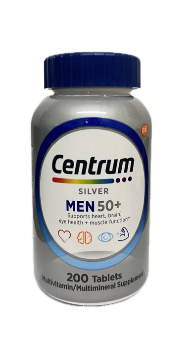 Centrum Multivitaminico Para Hombres 50+, 200 Tabletas - Quierox - Tienda Online