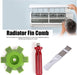 Cepillo de 2 piezas para condensador de serpentín, aleta de serpentín de radiador - Quierox - Tienda Online
