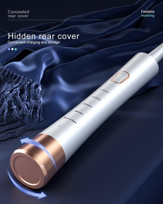 Cepillo de dientes eléctrico sónico de alta vibración para adultos con temporizador inteligente - Quierox - Tienda Online