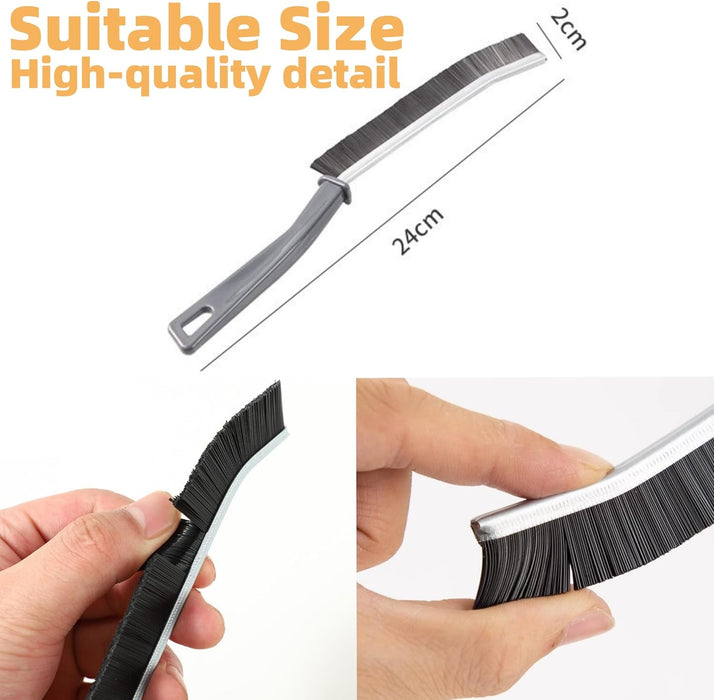 Cepillo de limpieza de huecos, cerdas rígidas en ángulo para duchas - Quierox - Tienda Online