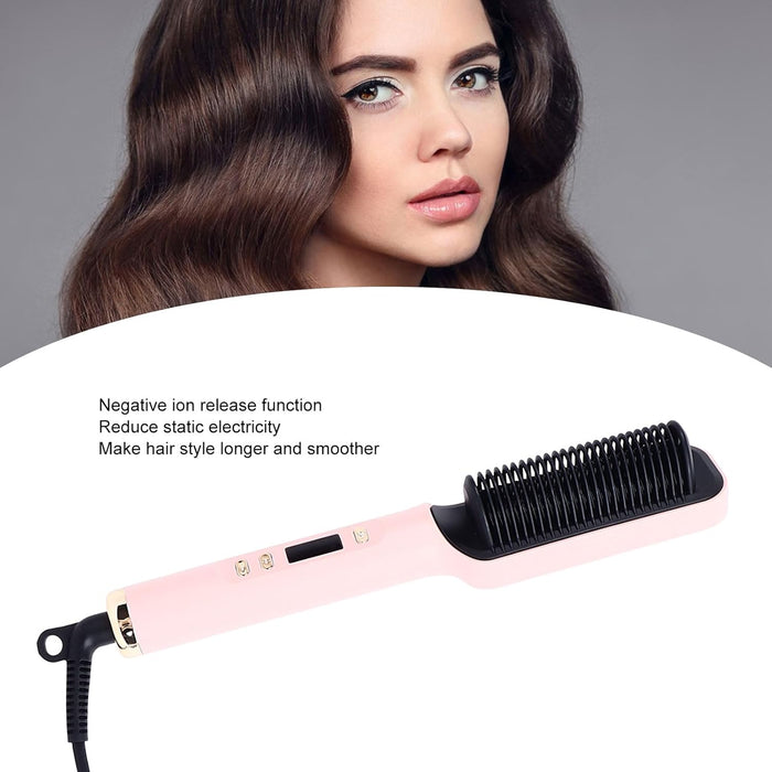 Cepillo eléctrico para alisar y rizar el cabello - Quierox - Tienda Online