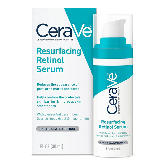 CeraVe - Sérum con retinol para la textura de la piel y las marcas del acné - Quierox - Tienda Online