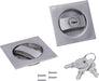 Cerradura de puerta con lengüeta cuadrada cepillada - Quierox - Tienda Online