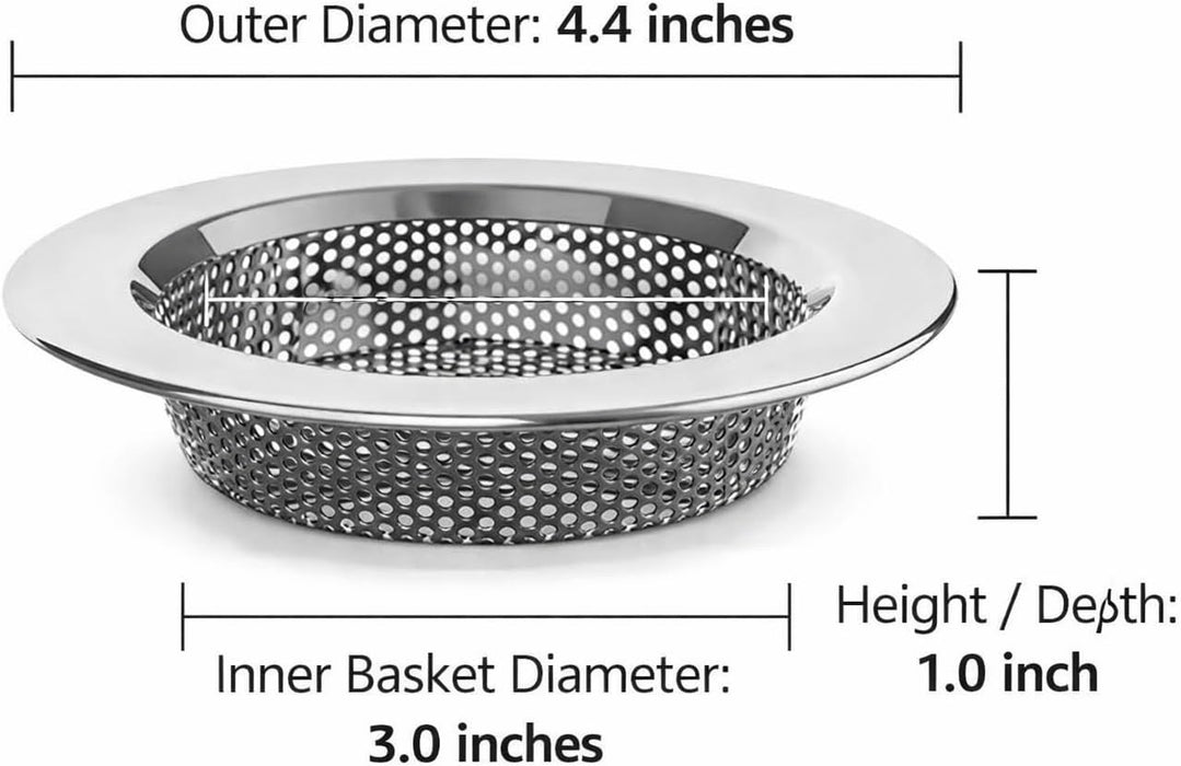 Cesta coladora para fregadero (paquete de 6) – Colador de drenaje de cocina - Quierox - Tienda Online