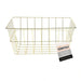 Cesta de almacenamiento rectangular de hierro dorado Essentials - Quierox - Tienda Online