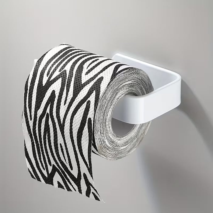 Portarrollos de papel higiénico de pared, sin perforaciones, para baño