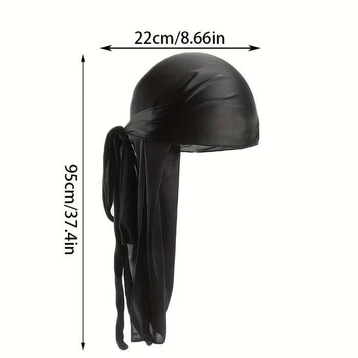 1 Gorro Bufanda para Hombre con Cola Larga Estilo Deportivo, Unisex.