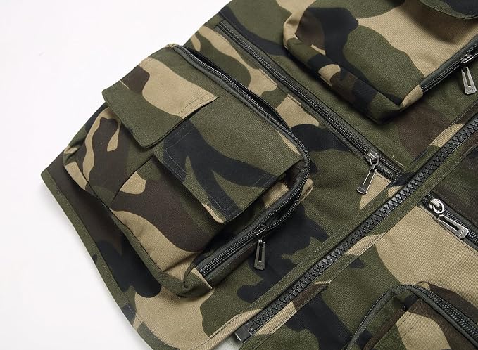 Chaleco de pesca para hombre, chaleco de verano al aire libre, trabajo - Quierox - Tienda Online