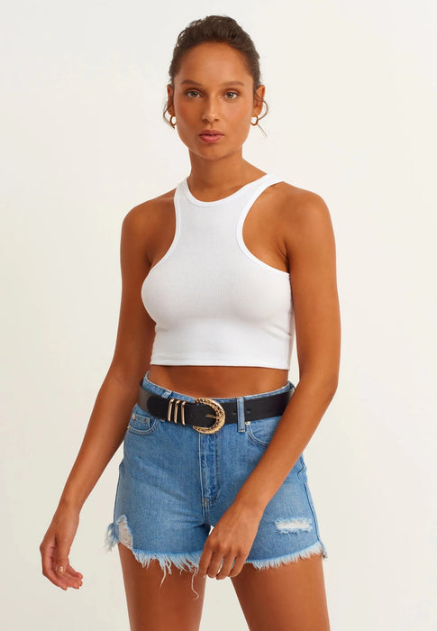 Chaleco deportivo para mujer, sin mangas, acanalado - Quierox - Tienda Online