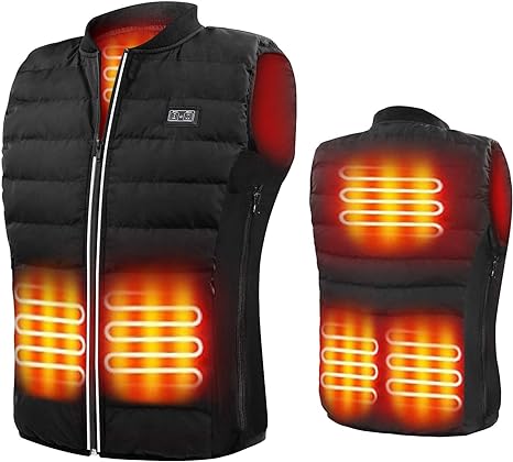 Chaleco térmico de 7.4 V ligera y lavable para hombres y mujeres - Quierox - Tienda Online