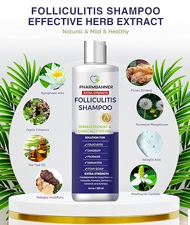 Champú antifúngico para foliculitis, dermatitis seborreica - Quierox - Tienda Online