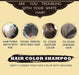 Champú con tinte para el cabello y peine (marrón castaño) - Quierox - Tienda Online
