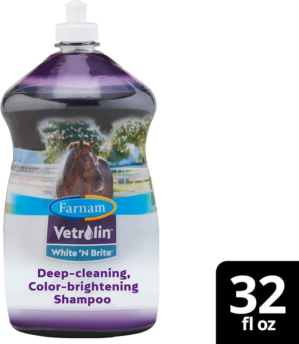 Champú, limpieza profunda e iluminador de color champú para caballos y perros. 32 onzas - Quierox - Tienda Online