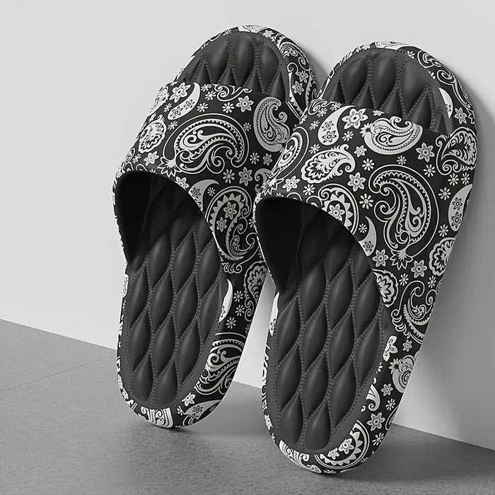 Chanclas de Baño para Hombre con Estampado de Dibujos Animados - Quierox - Tienda Online