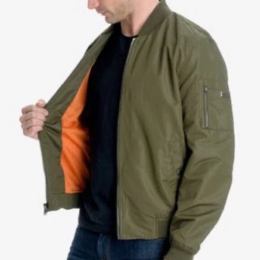 Chaqueta bomber verde caqui para hombre Michael Kors - Quierox - Tienda Online