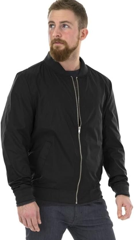 Chaqueta impermeable con cierre de zipper y bolsillos - Quierox - Tienda Online
