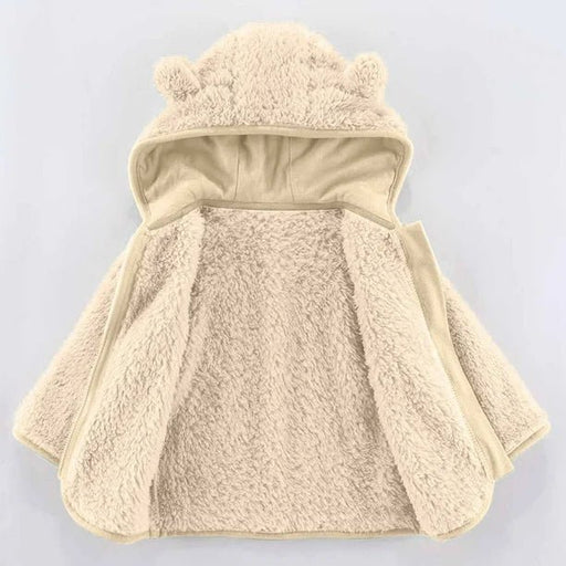 Chaqueta Polar Bebé Niña o Niño, Abrigo con Capucha Cremallera para Bebés - Quierox - Tienda Online