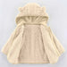 Chaqueta Polar Bebé Niña o Niño, Abrigo con Capucha Cremallera para Bebés - Quierox - Tienda Online