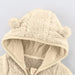 Chaqueta Polar Bebé Niña o Niño, Abrigo con Capucha Cremallera para Bebés - Quierox - Tienda Online