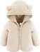 Chaqueta Polar Bebé Niña o Niño, Abrigo con Capucha Cremallera para Bebés - Quierox - Tienda Online