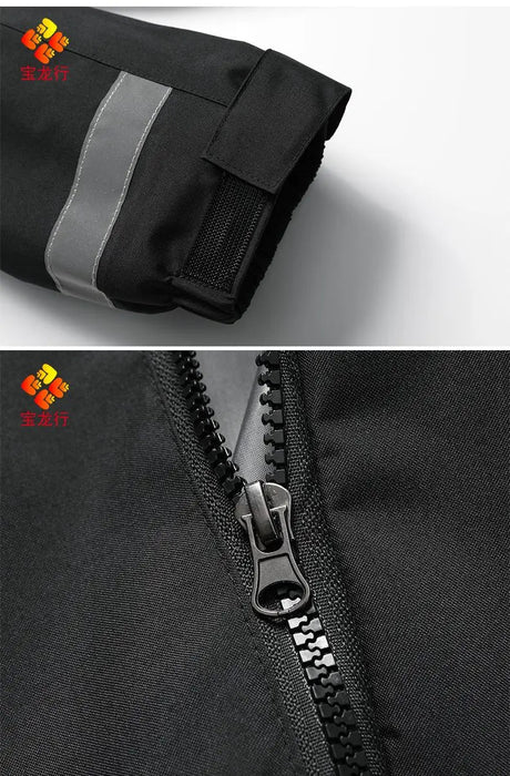 Chaqueta reflectante cortavientos ligero fluorescente para trabajos al aire libre - Quierox - Tienda Online