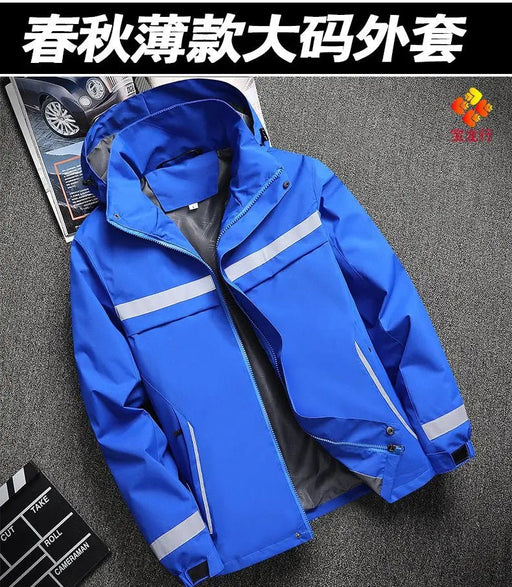 Chaqueta reflectante cortavientos ligero fluorescente para trabajos al aire libre - Quierox - Tienda Online