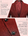 Chaqueta tipo blazer informal de dos botones para hombre de COOFANDY - Quierox - Tienda Online