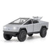 CHE ZHI Tesla Cybertruck Modelo a escala 1:32 de metal fundido, color plata - Quierox - Tienda Online
