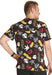 Cherokee Disney Blusa Médica Mickey Mouse Tooniforms Para Hombres Cuello en V - Quierox - Tienda Online