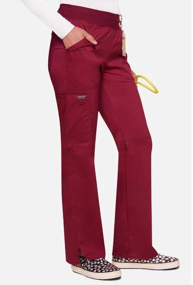 Cherokee Workwear Pantalón médico con bolsillos y cintura elástica para mujer - Quierox - Tienda Online