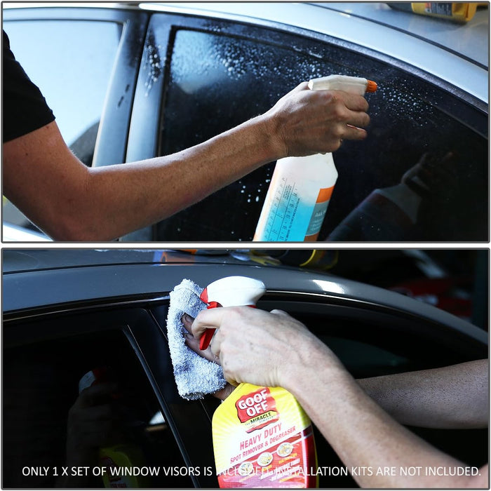 Chevy Tracker/Suzuki Grand Vitara 4 protectores contra luz y lluvia para ventanilla - Quierox - Tienda Online