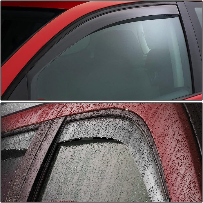 Chevy Tracker/Suzuki Grand Vitara 4 protectores contra luz y lluvia para ventanilla - Quierox - Tienda Online