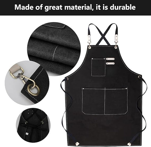 ChuerTech Delantal Carpinteria, Duradero Delantal para Herramientas Organizadas Hombre - Quierox - Tienda Online