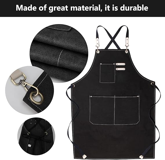 ChuerTech Delantal Carpinteria, Duradero Delantal para Herramientas Organizadas Hombre - Quierox - Tienda Online