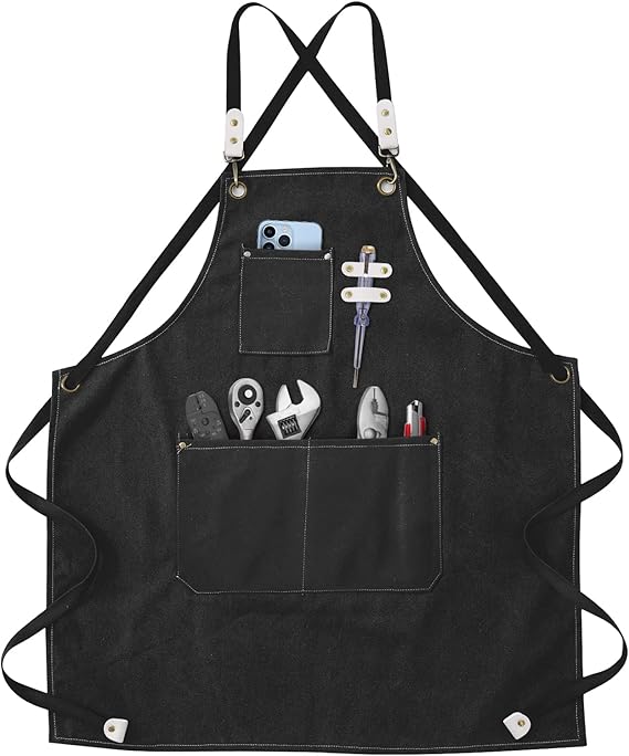 ChuerTech Delantal Carpinteria, Duradero Delantal para Herramientas Organizadas Hombre - Quierox - Tienda Online