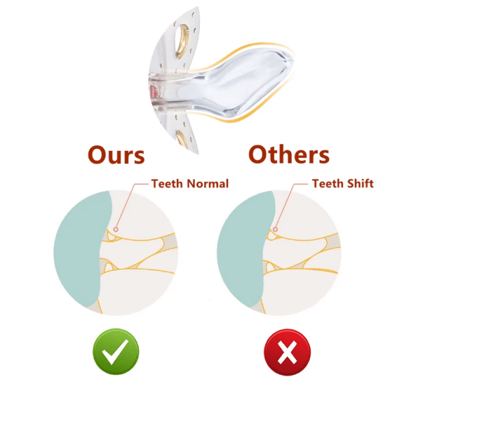 Chupete dorado para bebé, clip ostentoso con letras iniciales, pezón infantil de silicona - Quierox - Tienda Online