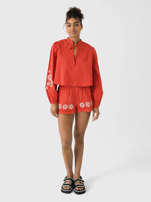 Ciao Lucia Top bordado Salm para mujer - Quierox - Tienda Online