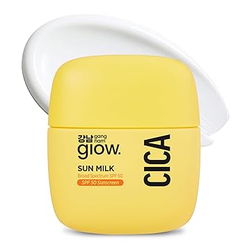 CICA SUN MILK, humectante con SPF 50, protector solar invisible de amplio espectro para cara - Quierox - Tienda Online