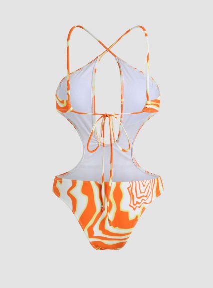 CIDER TRAJE DE BAÑO DE UNA PIEZA CON ABERTURAS UNBOTHERED - Quierox - Tienda Online