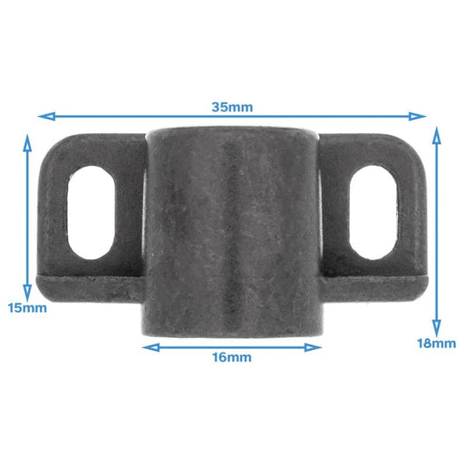 Cierre magnético de diseño para puertas, color gris plomo (paquete de 1) - Quierox - Tienda Online