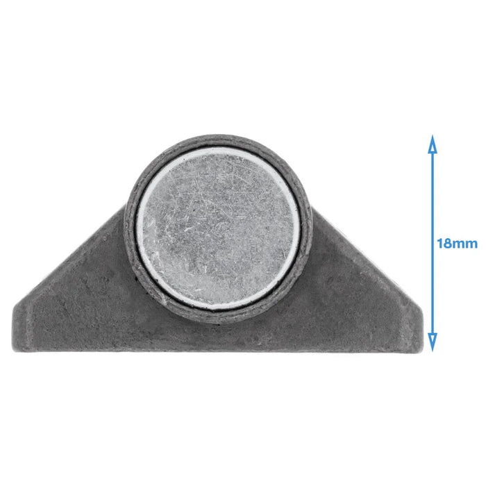 Cierre magnético de diseño para puertas, color gris plomo (paquete de 1) - Quierox - Tienda Online