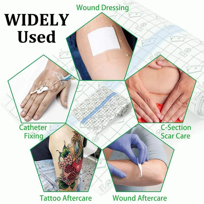 Cinta adhesiva de PU impermeable para el cuidado posterior del tatuaje de 2m * 15cm - Quierox - Tienda Online