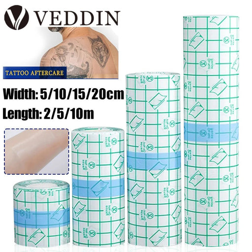 Cinta adhesiva de PU impermeable para el cuidado posterior del tatuaje de 2m * 15cm - Quierox - Tienda Online