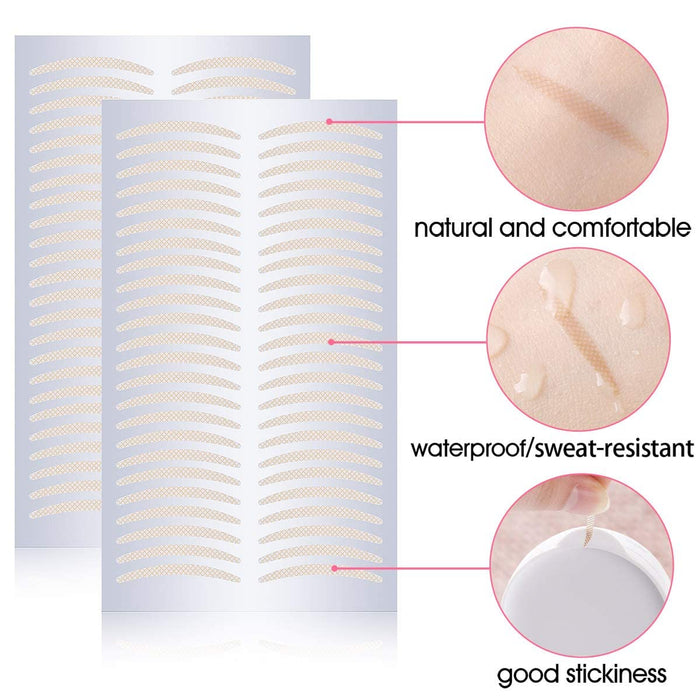 Cinta adhesiva de un solo lado transpirable para párpados dobles, de grado médico, sin látex - Quierox - Tienda Online