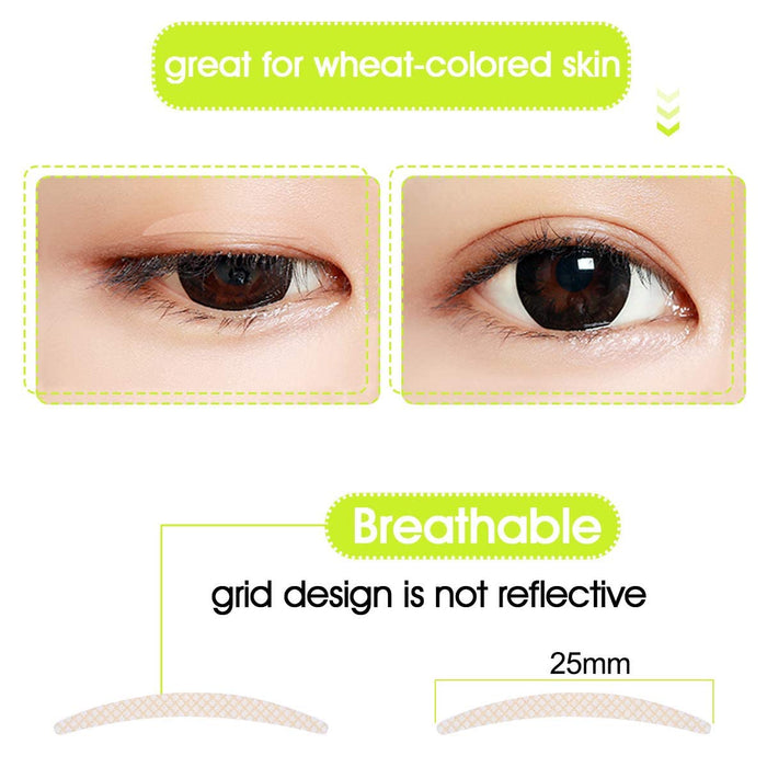 Cinta adhesiva de un solo lado transpirable para párpados dobles, de grado médico, sin látex - Quierox - Tienda Online