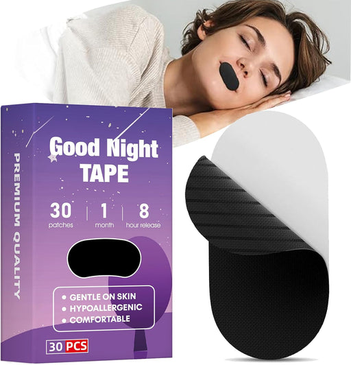 Cinta Bucal para Dormir, 30 PCS Mouth Tape Tiras Mouth Tape for Sleeping - Quierox - Tienda Online