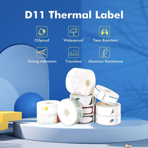 Cinta de etiquetas mokerlink para impresora NIIMBOT D11 - Quierox - Tienda Online