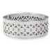 Cinta de metal chapada en zinc de 1 1/4" con desplazamiento de flores - Quierox - Tienda Online
