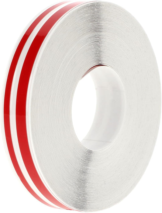 Cinta de vinilo rojo a rayas, calcomanías para automóviles, Cromo rojo 1/12 "y 1/6" 2mm y 4mm - Quierox - Tienda Online