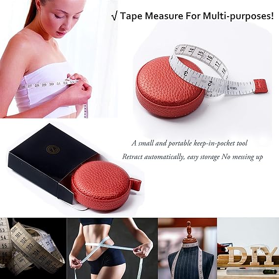 Cinta métrica de 3 m/120 cm, cinta métrica corporal para tela - Quierox - Tienda Online